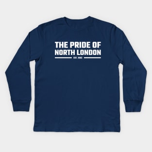 The Pride of North London Kids Long Sleeve T-Shirt